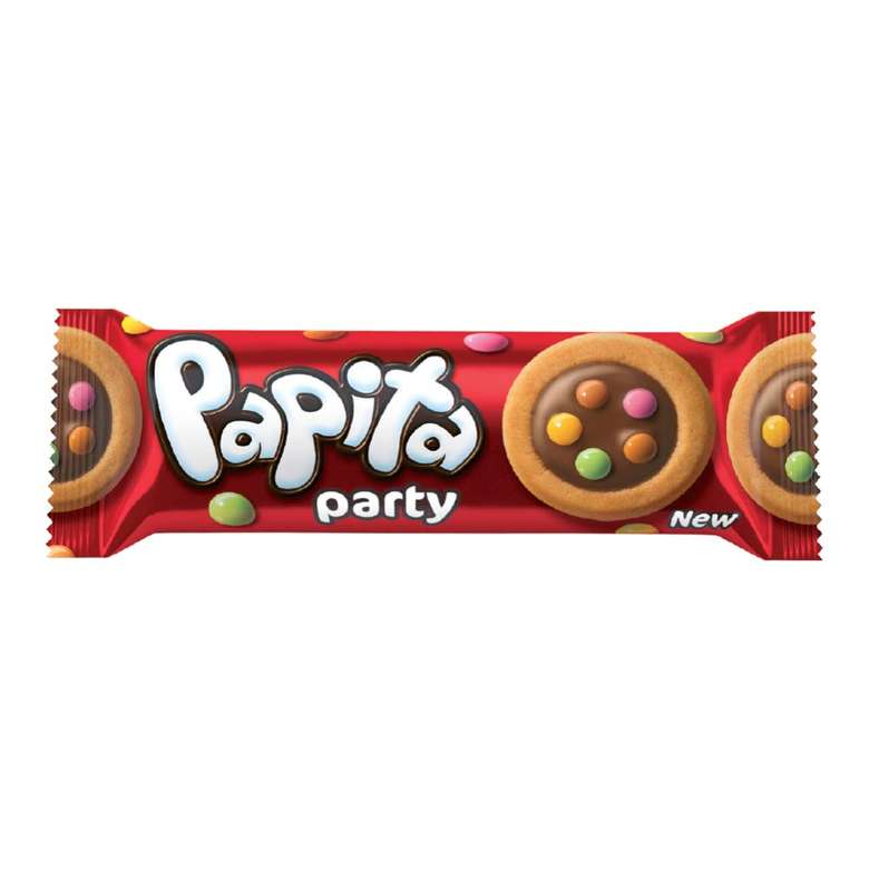 Şölen Papita Party Biscuits with Milk Cream Dragee 63 G