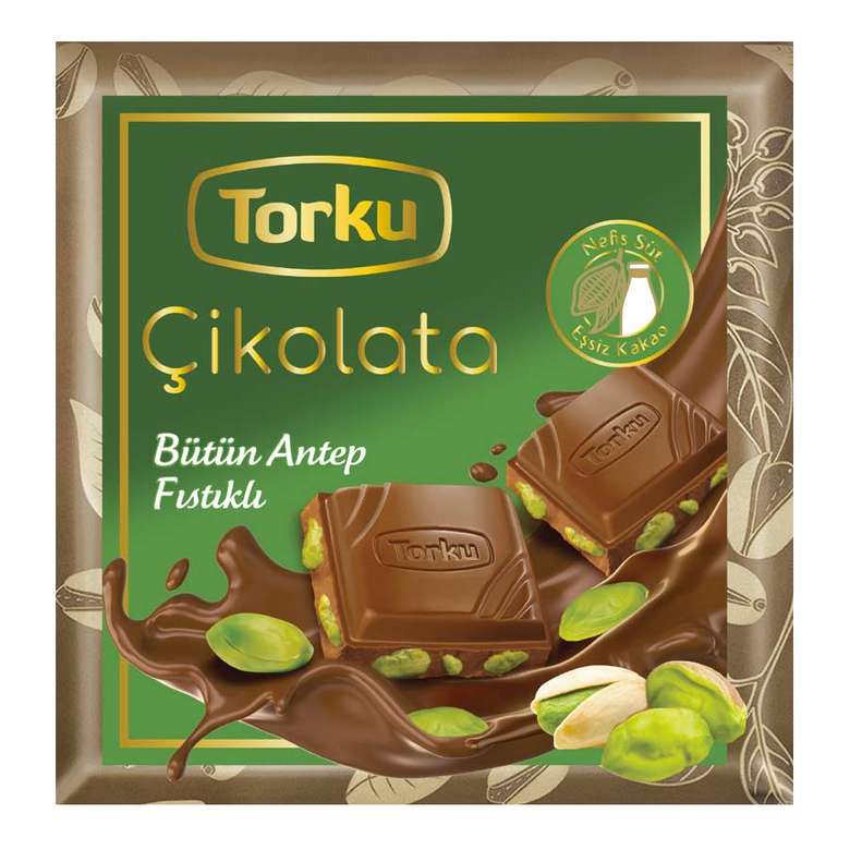 Torku Whole Pistachio Chocolate 65 G