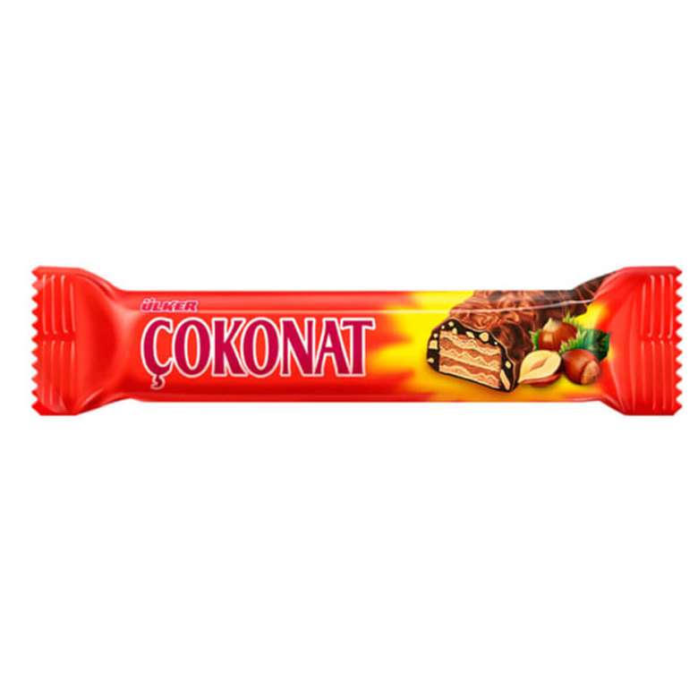 Ülker Çokonat Wafer Chocolate Hazelnut 33 G