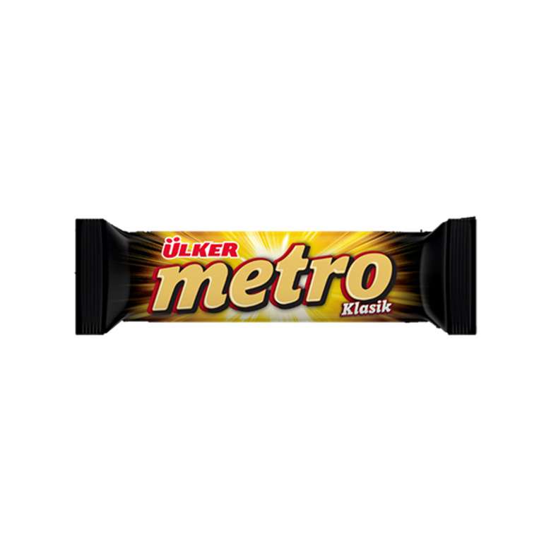 Ülker Metro Bar Chocolate Nougat 36 G