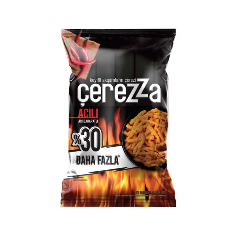 Çerezza Hot Corn Chips 180 G