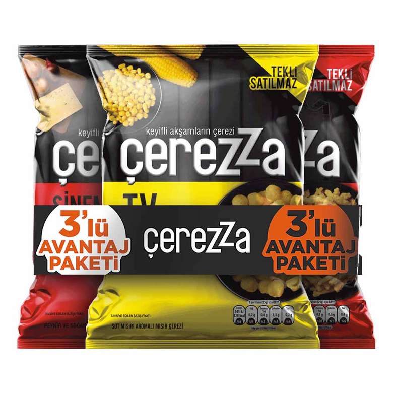 Çerezza Mixed Corn Chips 118 G