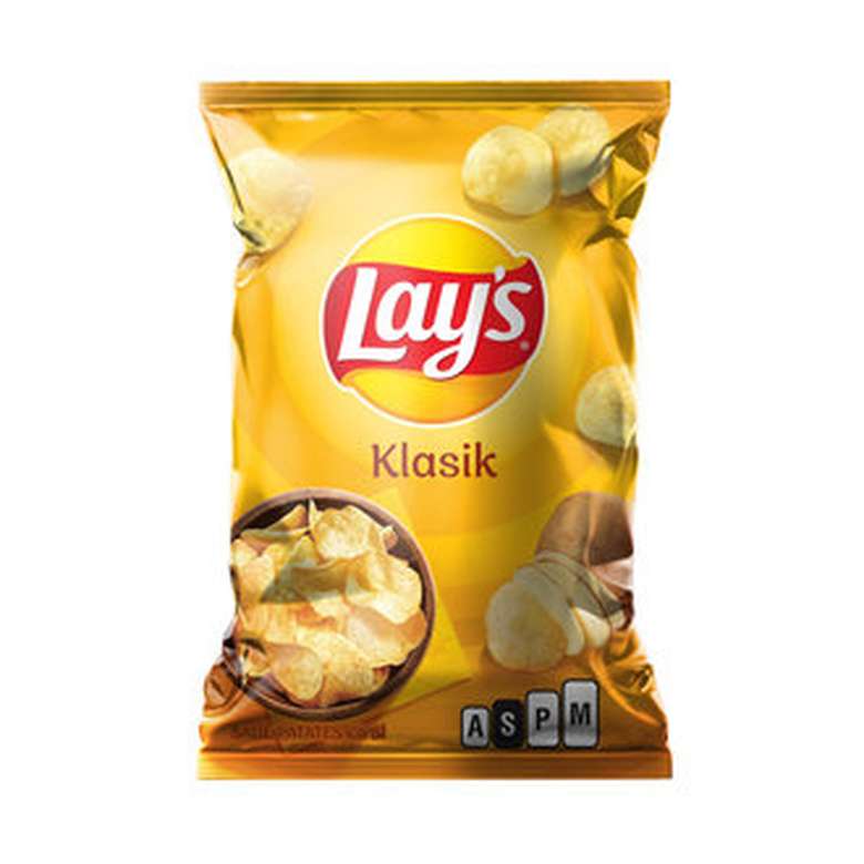 Lays Potato Chips Plain 107 g