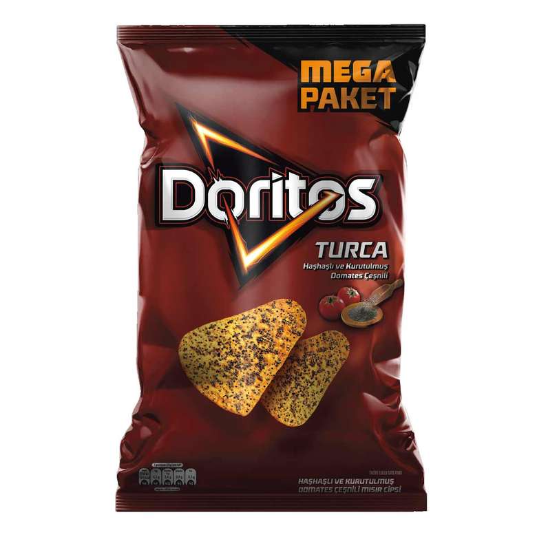 Turco Poppy and Dried Tomato Flavored Mega Chips