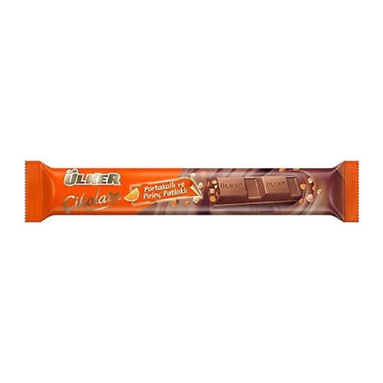 Ülker Chocolate Orange Puffed Rice 14 G