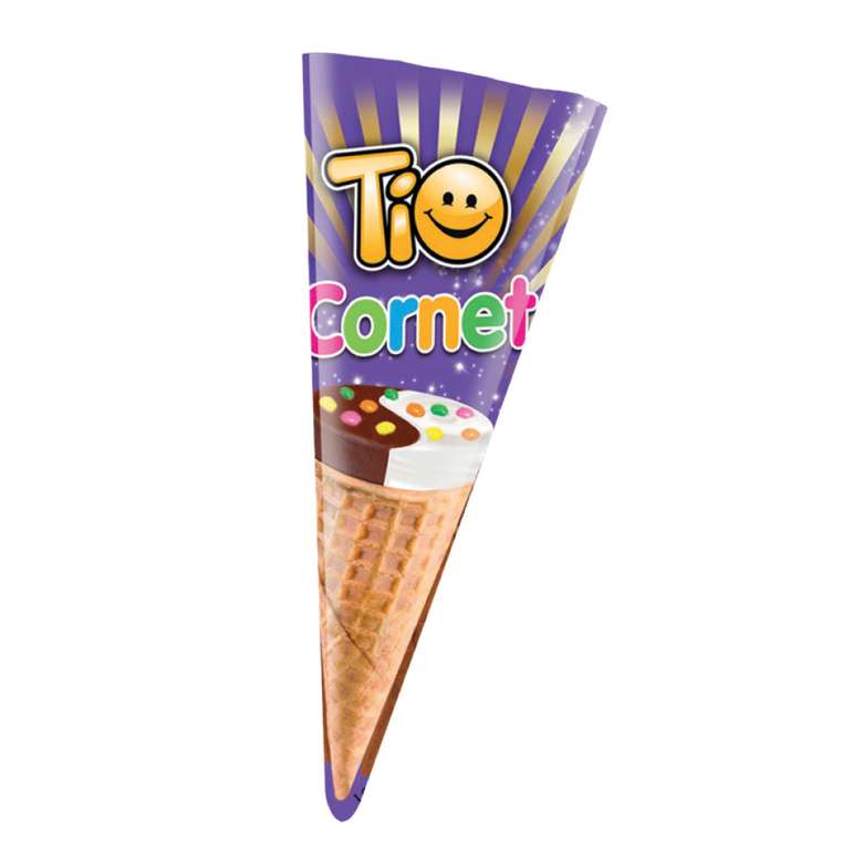 Şimşek Tio Cornet Wafer with Cocoa Vanilla Cream 25 G