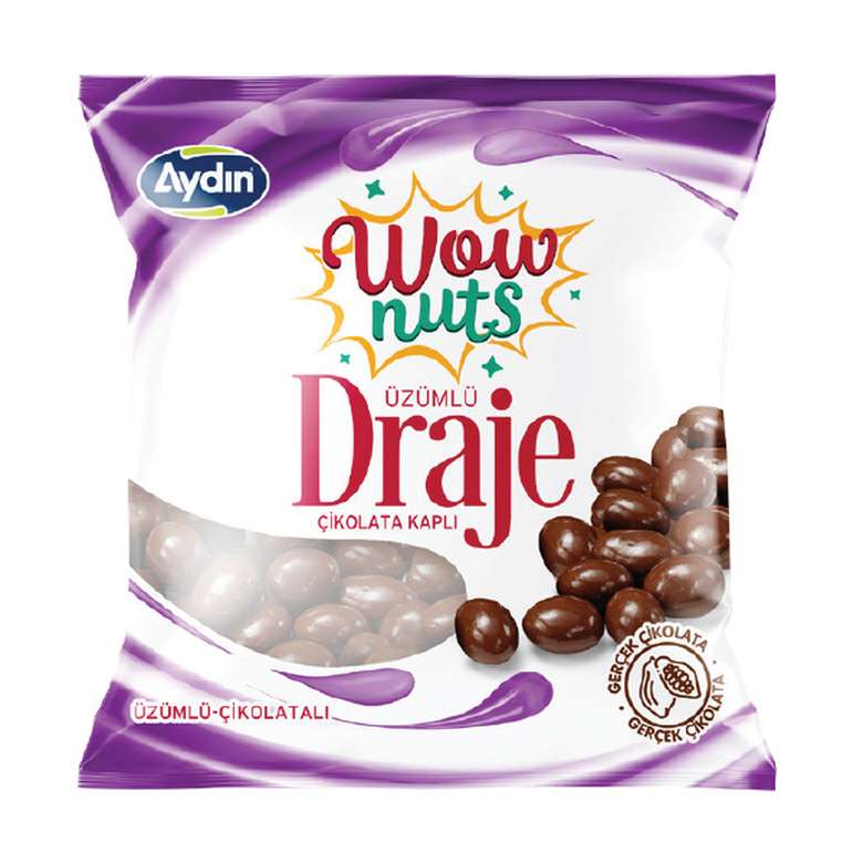 Aydın Dragee Chocolate Covered Grape 60 G