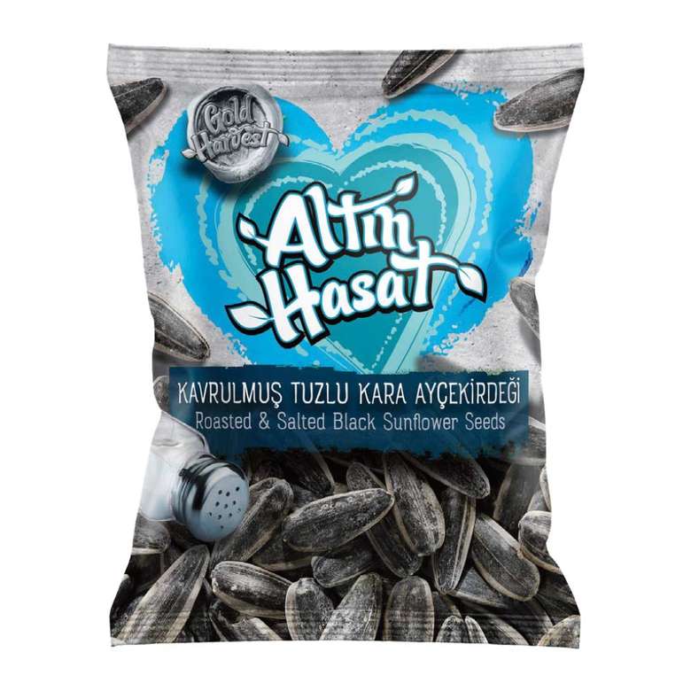 Altınhasat Salted Black Sunflower Seeds 135 G