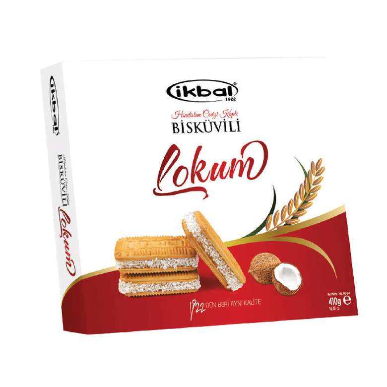 İkbal Turkish Delight Biscuit 410 G