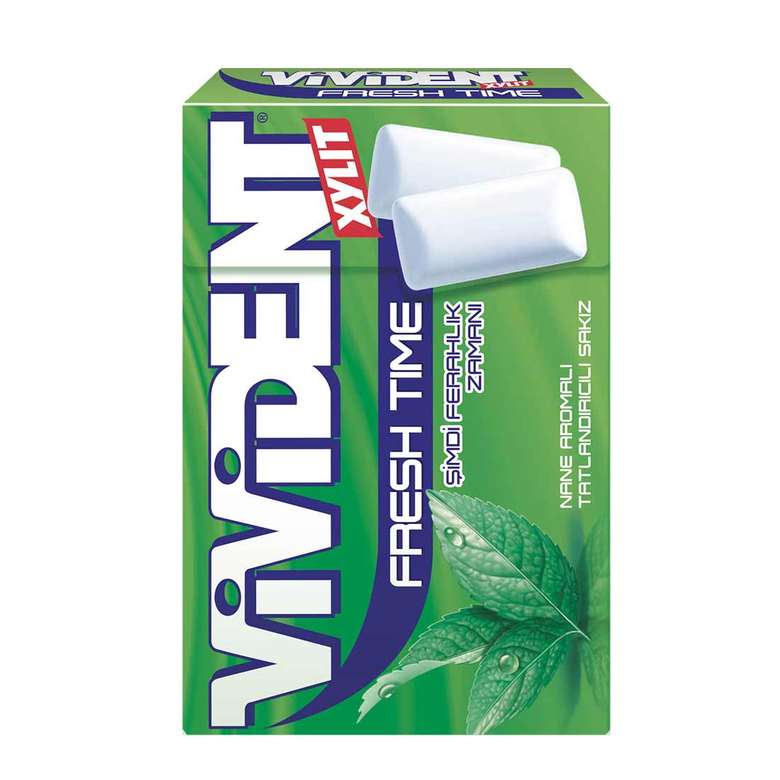 Vivident Gum Dragee Mint Flavored 22,4 G