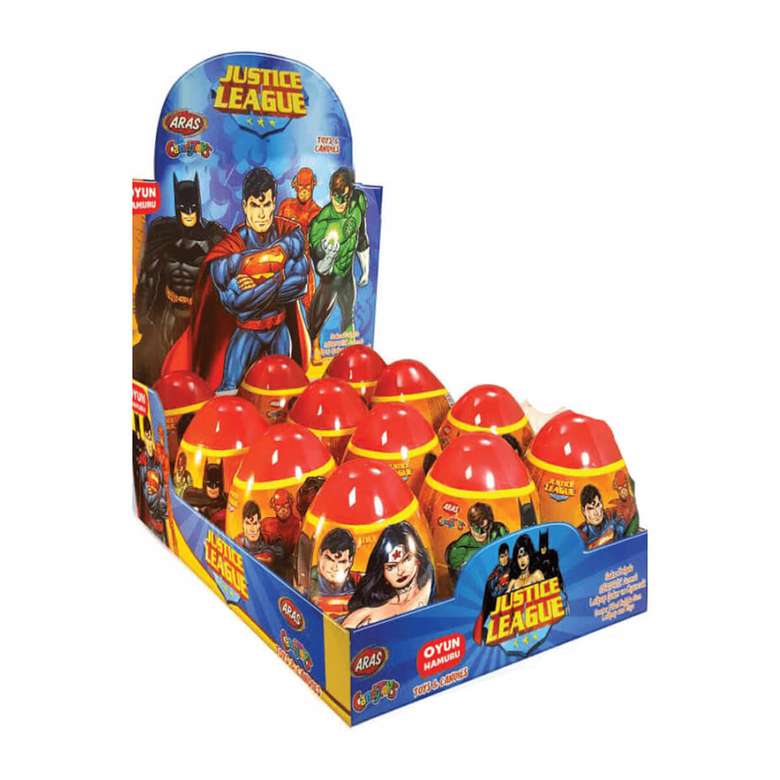 Justice League Candy Lollipop Gift 16 G