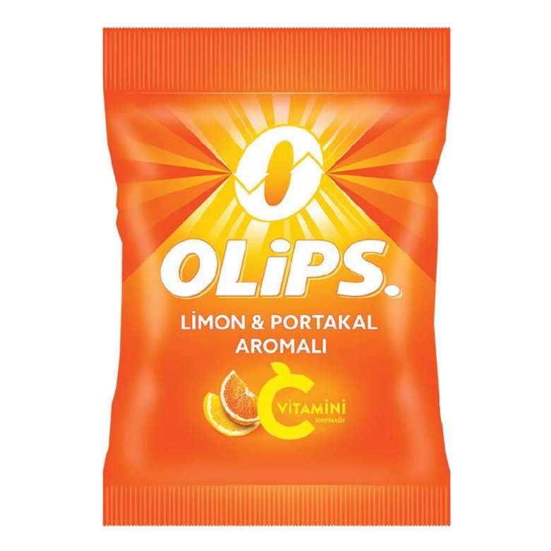 Kent Olips Hard Candy Lemon Orange Flavor 39 G