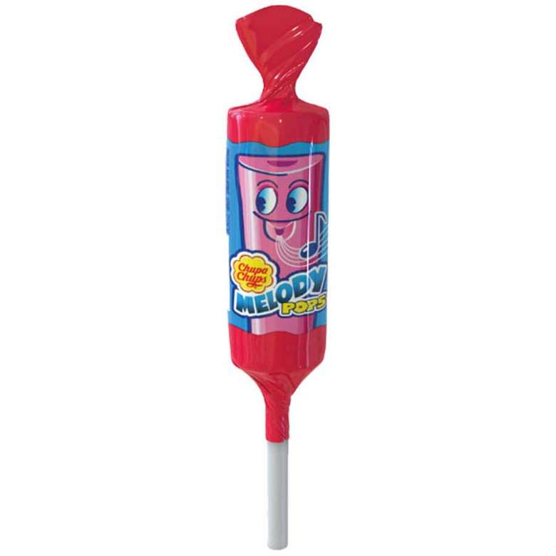 Melody Hard Candy Strawberry Pressure Lollipop 15 G