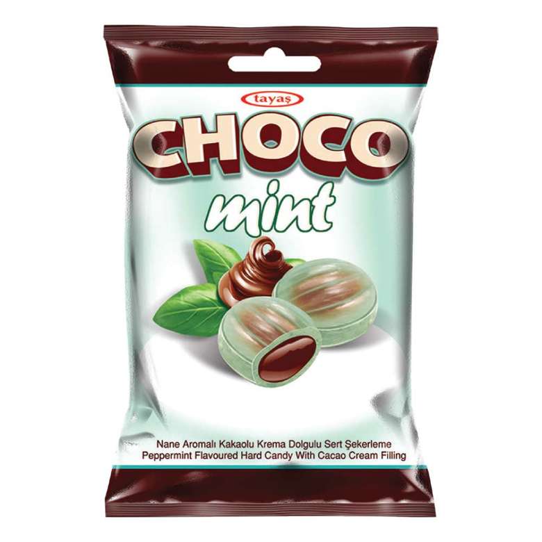 Tayaş Chocomint With Sugar Mint Cocoa Filling 300 G