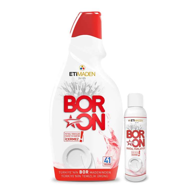 Boron Dish Washer. Gel Det. + Shine. gift. 820 ml