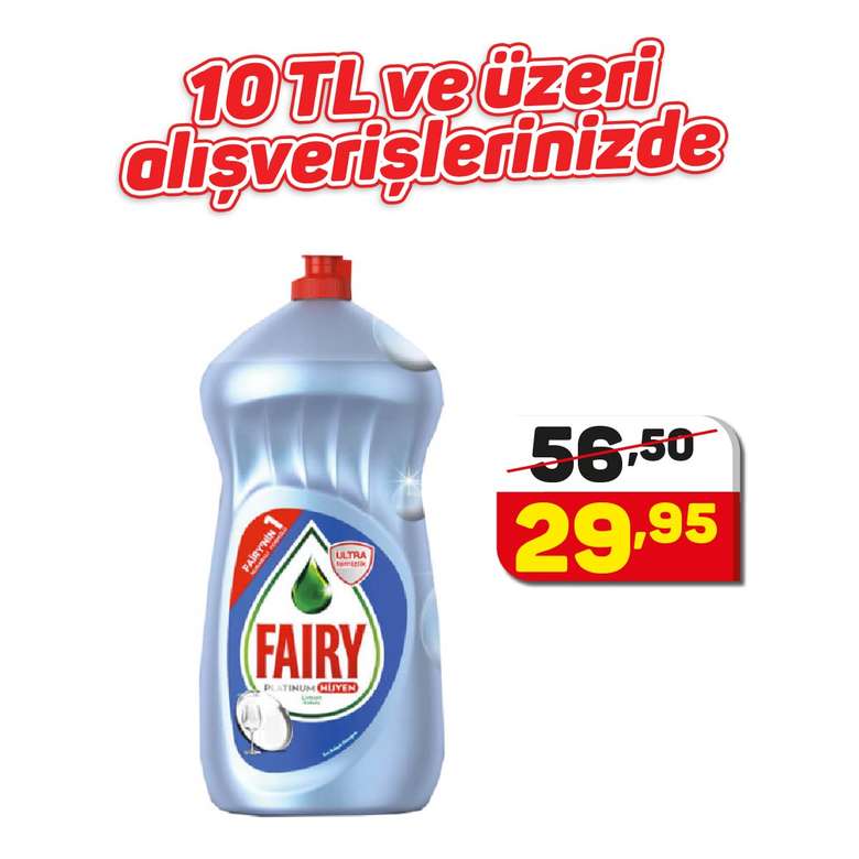 Fairy Platinum Hygiene Dishwashing Liquid 1500 Ml