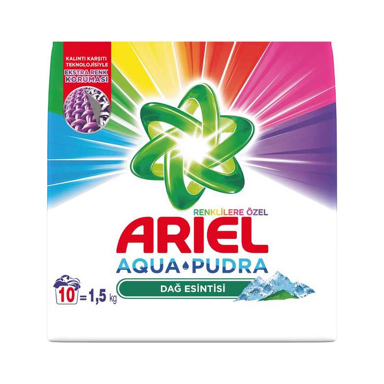 Ariel Bright Colors Powder Detergent 1,5 Kg