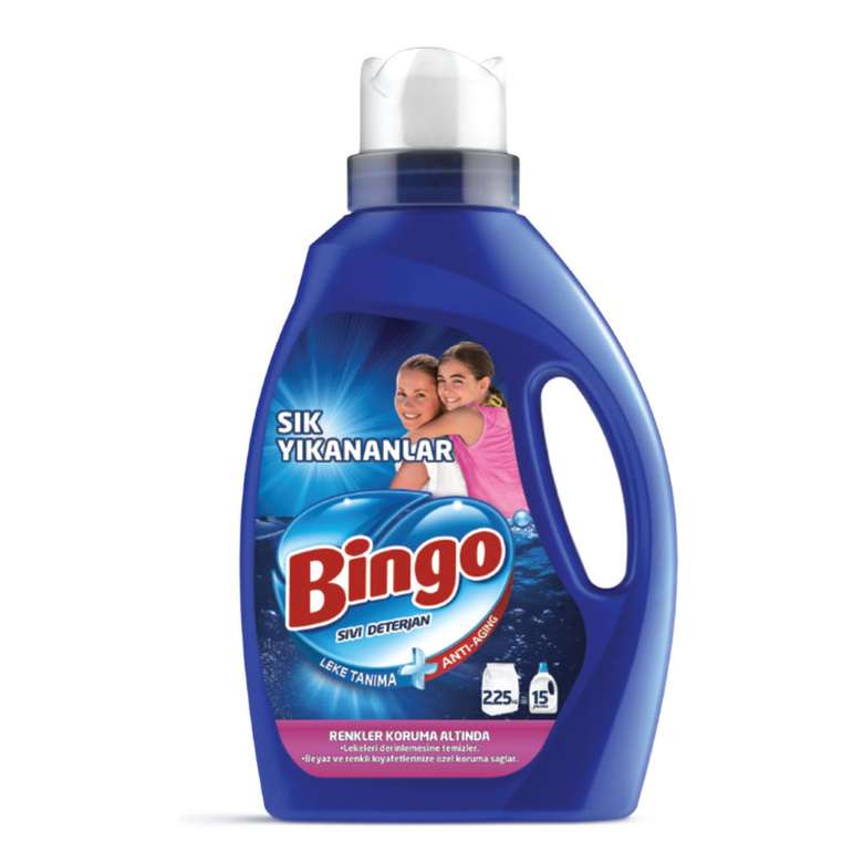 Bingo Colored Liquid Laundry Detergent 975 ml