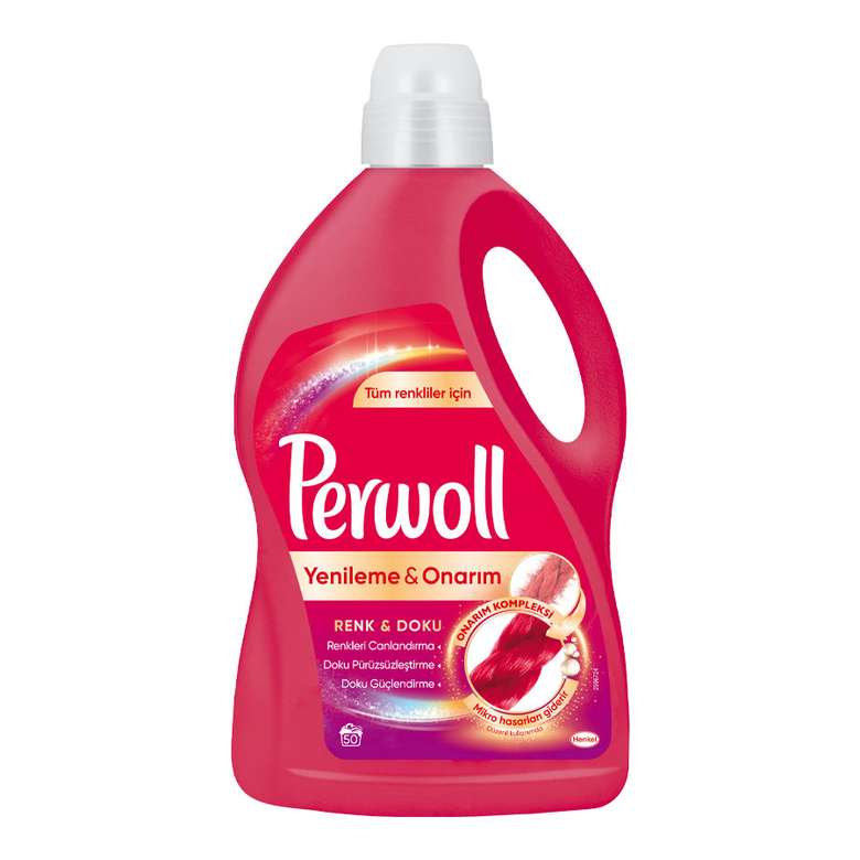 Perwoll Liquid Detergent Colored 3 L