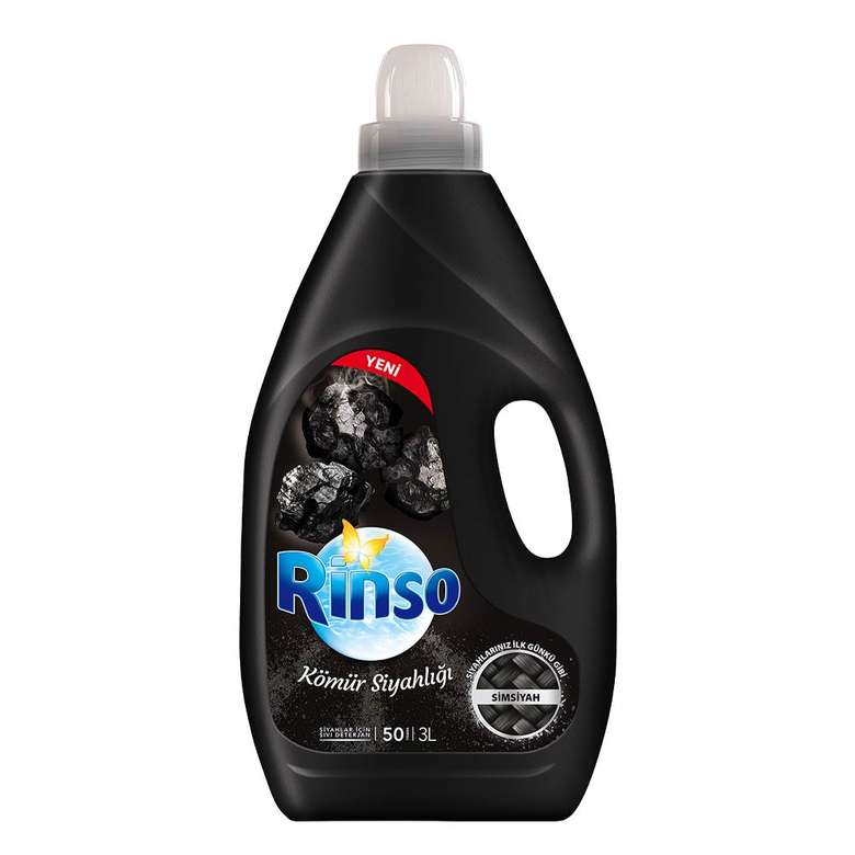 Rinso Liquid Detergent Charcoal Black 3 L