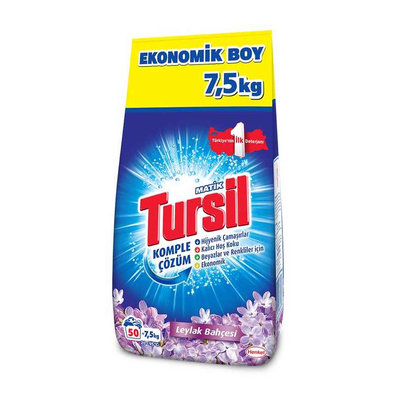 Tursil Powder Detergent 7,5 Kg