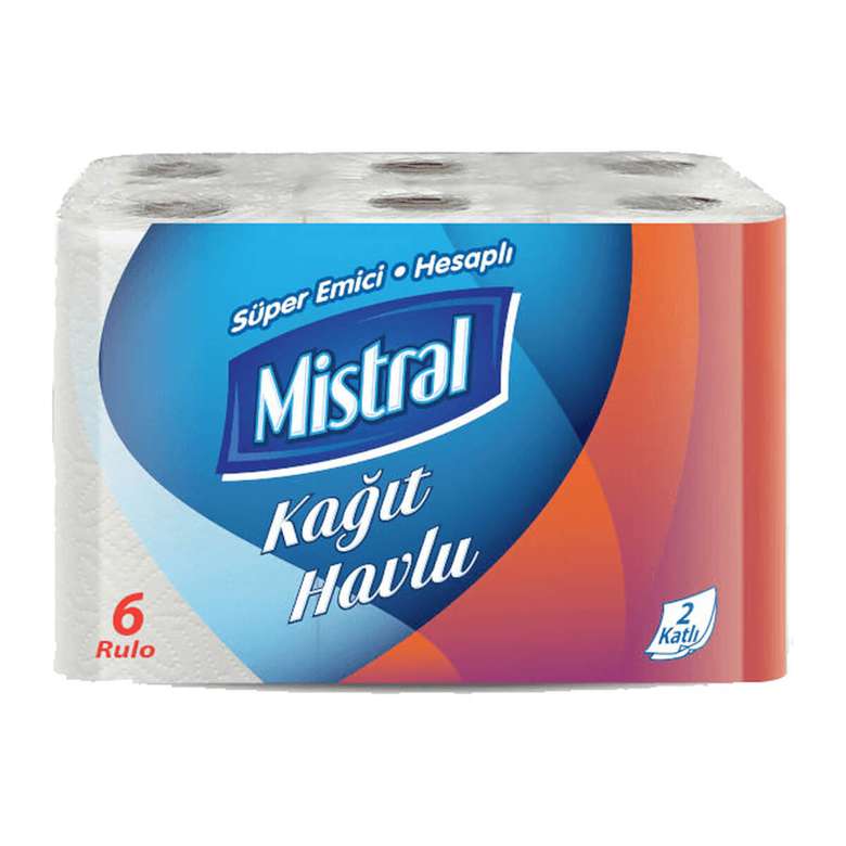 Mistral Paper Towel Double Layer 6 Pcs