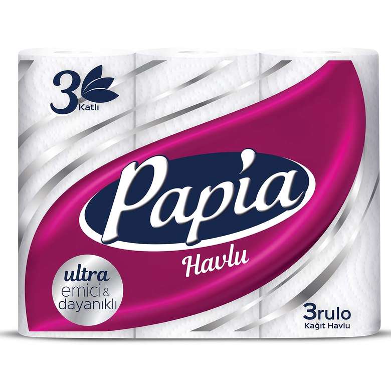 Papia Paper Towel 3 Ply 3 Pcs