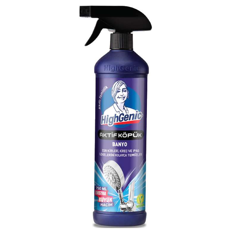 Highgenic Bathroom Cleaner Active Foam 750 ml