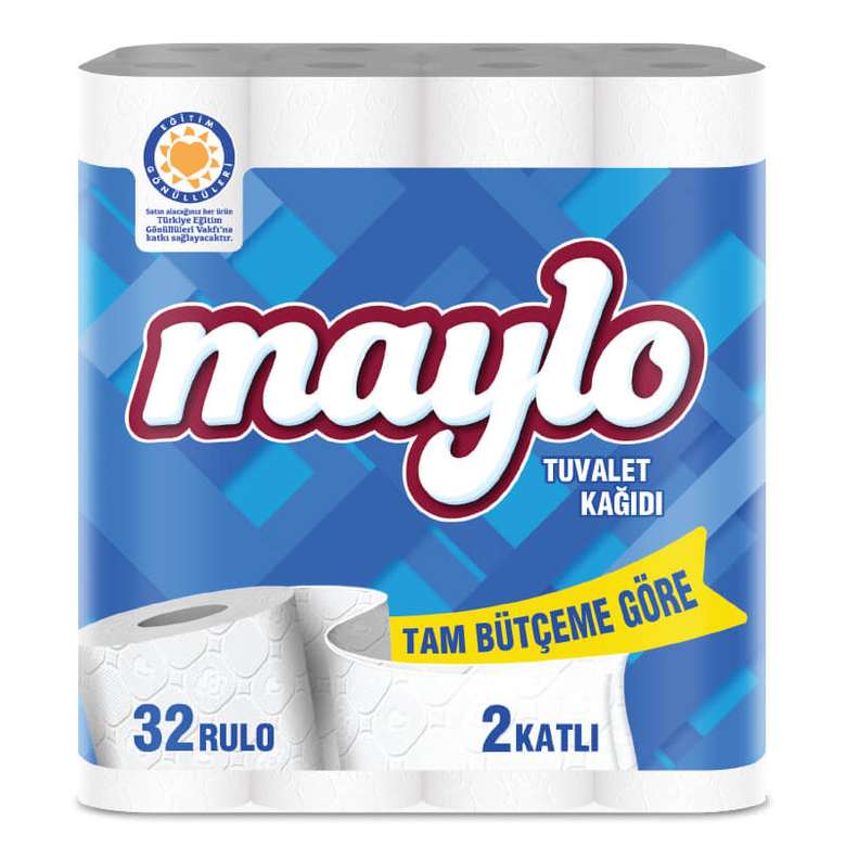 Maylo Toilet Paper 2 Ply 32 Pieces