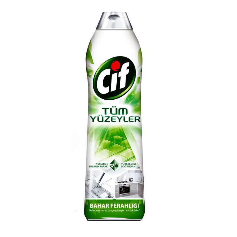 Cif Bathroom & Kitchen Gel Cleanser - Spring Refreshment 750 ml