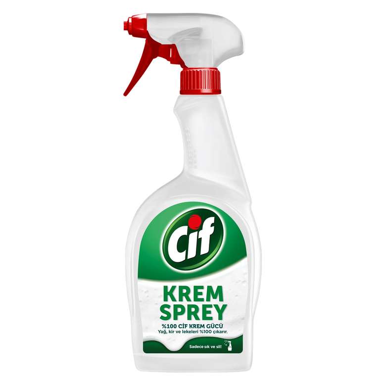 Cif Bathroom&kitchen Tem. Spray Cream 750 Ml