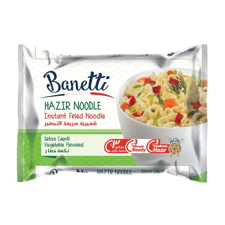 Banetti Noodle Pack with Vegetables 75 G