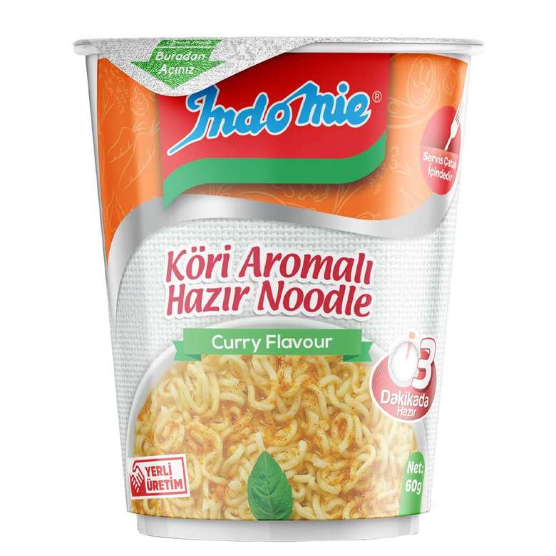 Indo Mie Noodle Curry in Glass 60 g