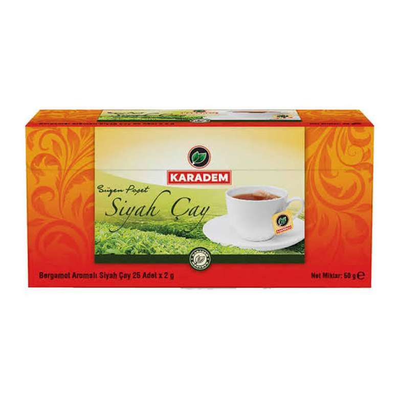 Karadem Glass Tea Bag Pack of 25