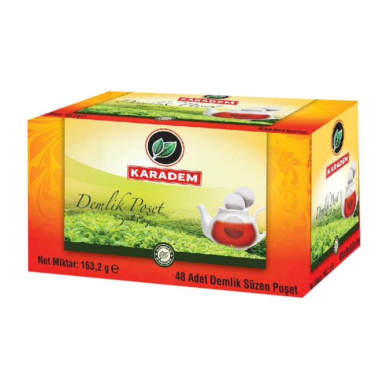 Karadem Tea Infuser Bag 48 Pcs 163.2 G