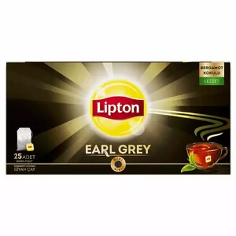 Lipton Earl Gray Glass Tea Bag 25pcs