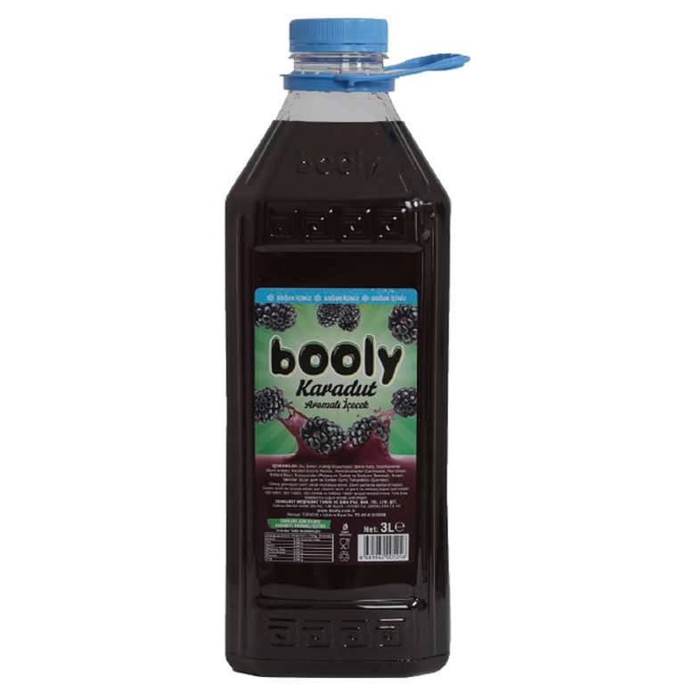 Booly Flavored Drink Black Mulberry 3 L