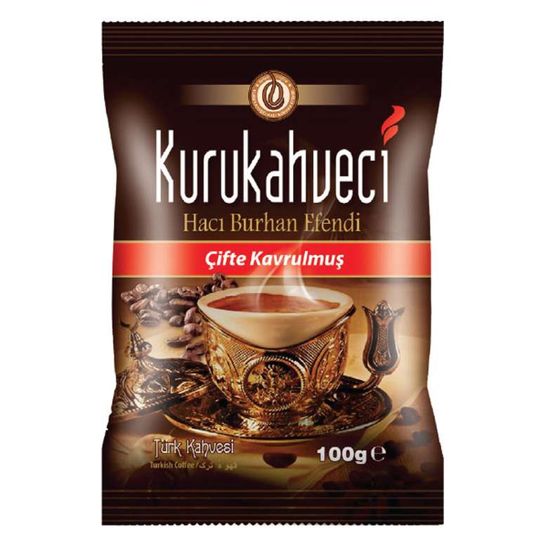 Hacı Burhan Double Roasted Turkish Coffee 100 G