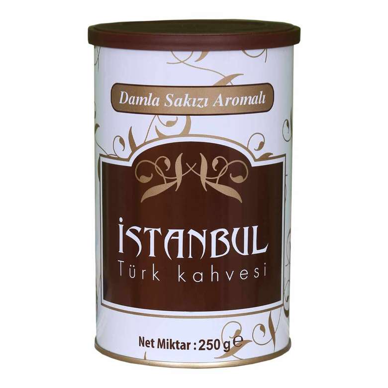 Istanbul Coffee Mastic Flavored Turkish Coffee 250 G