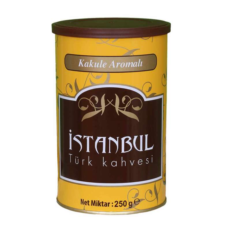 Istanbul Coffee Cardamom Flavored Turkish Coffee 250 G