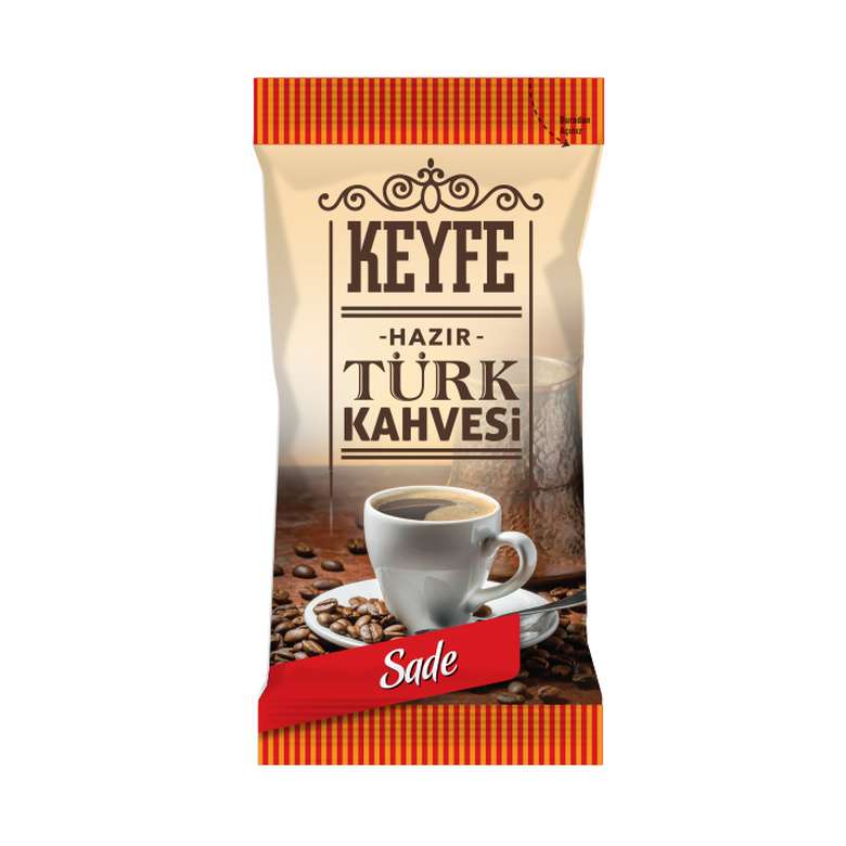 Keyfe Instant Turkish Coffee Plain 7 g