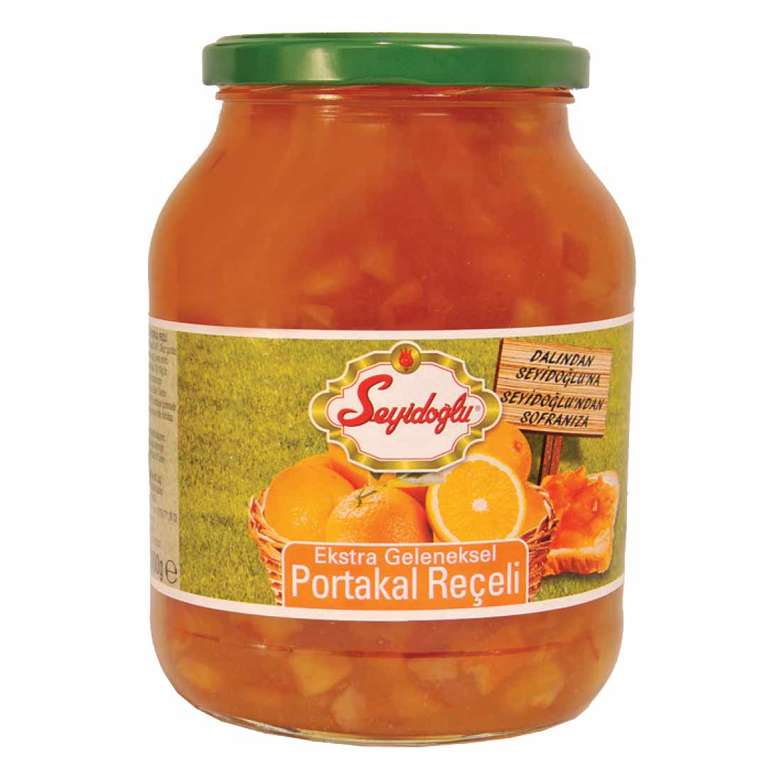 Seyidoğlu Extra Traditional Jam Varieties Orange 1000 G