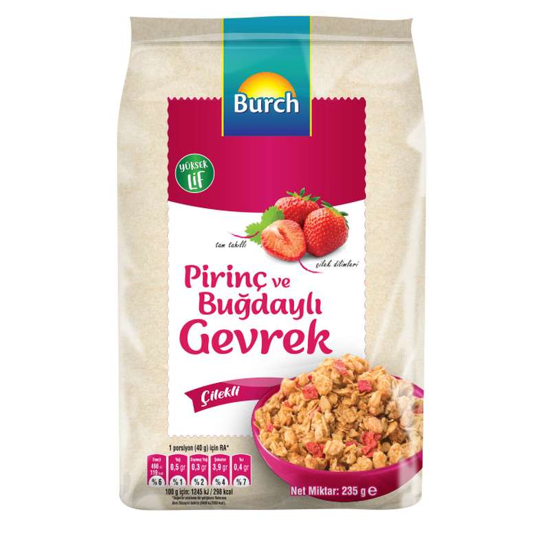 Burch crisp Strawberry 235 g