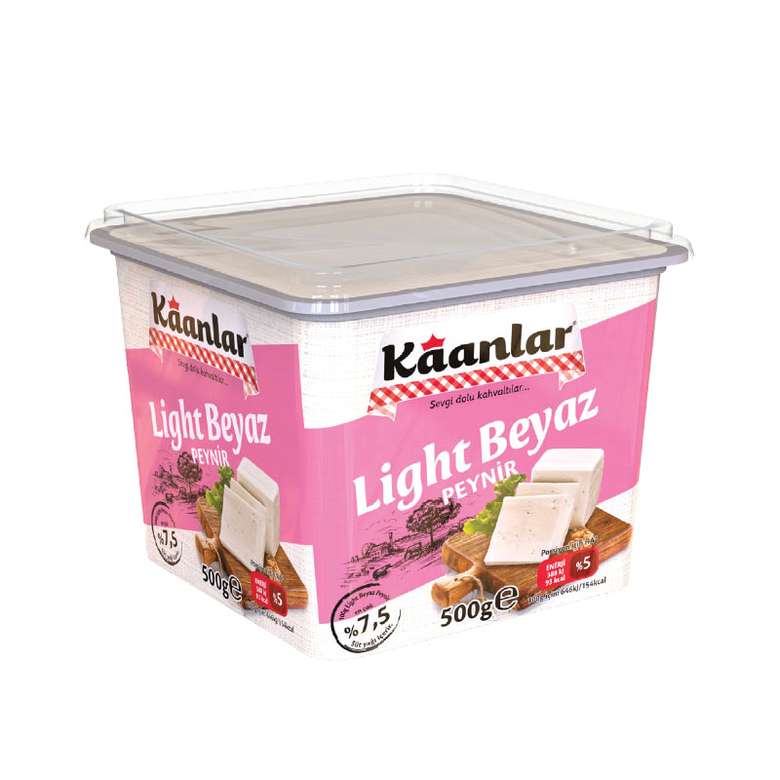 Kaanlar White Cheese Light 500 G