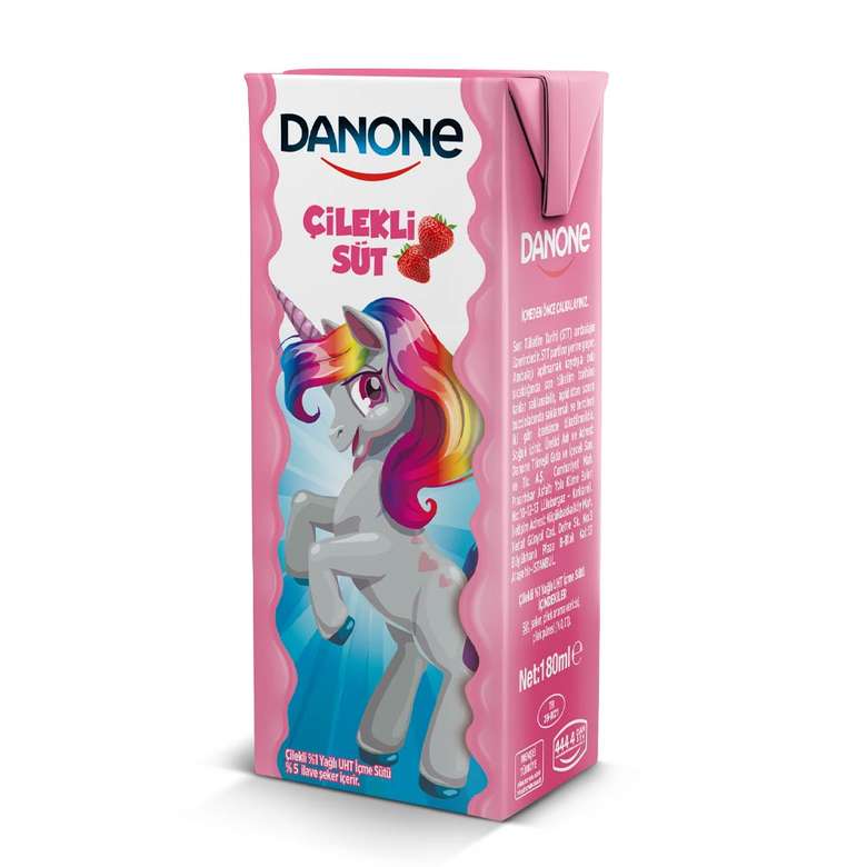 Danone Milk Strawberry 180 Ml