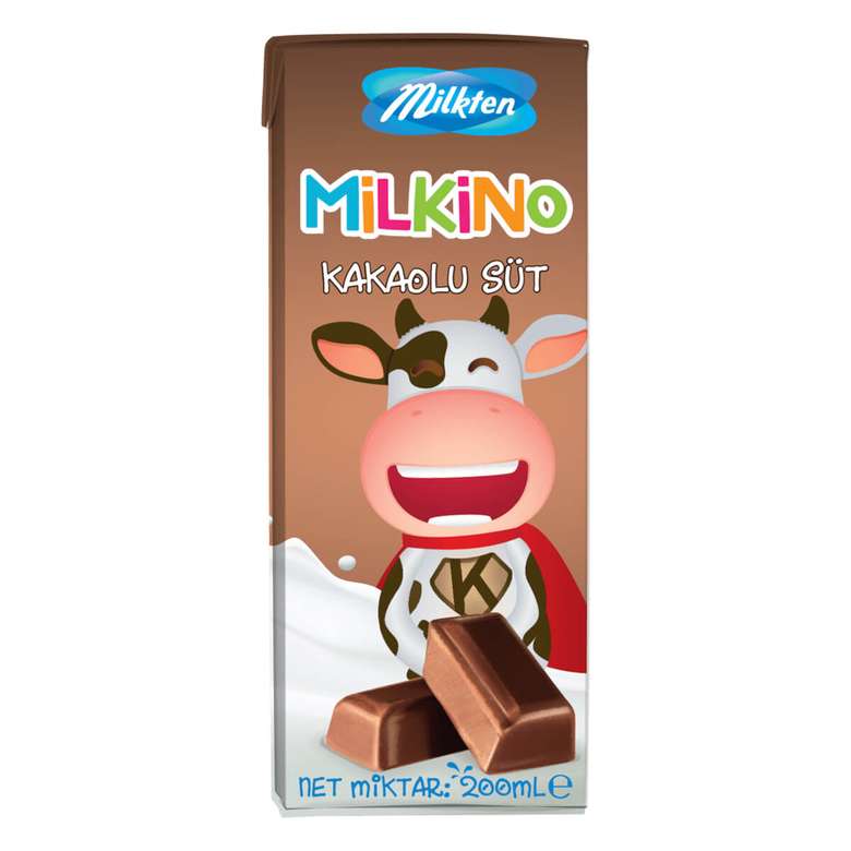 Milkten Milkino Milk Cocoa (1.2% Fat) 200 Ml