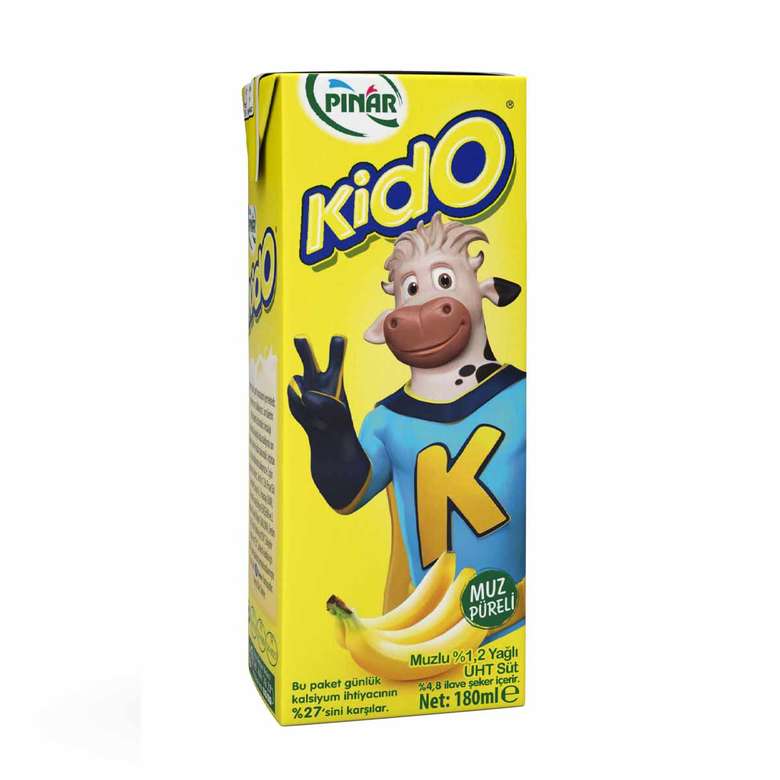 Pınar Kido Milk Banana 180 Ml