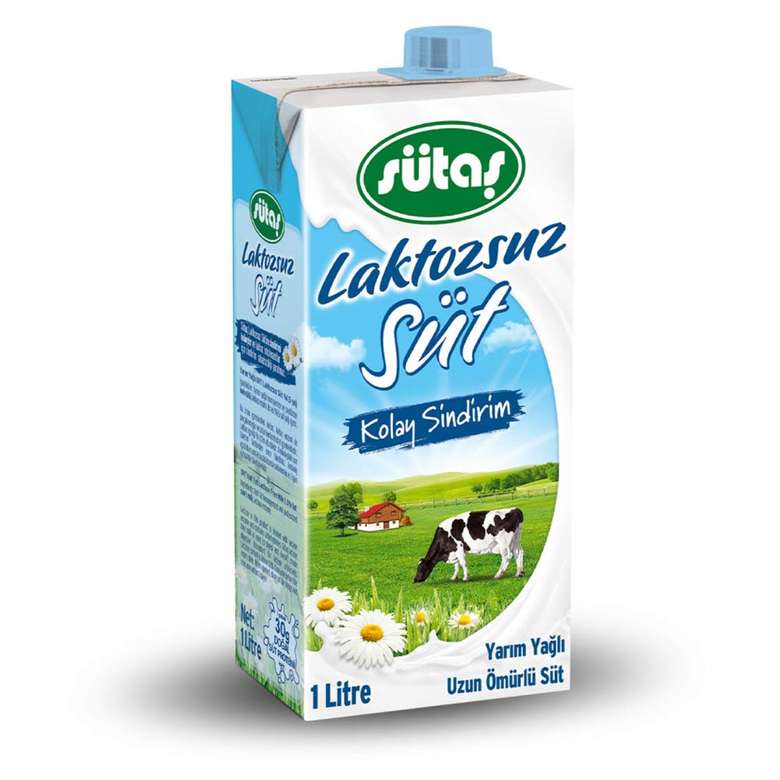 Sütaş Lactose Free Milk 1 L