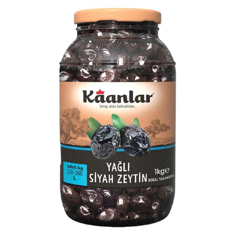 Kaanlar Black Olive L 1000 G