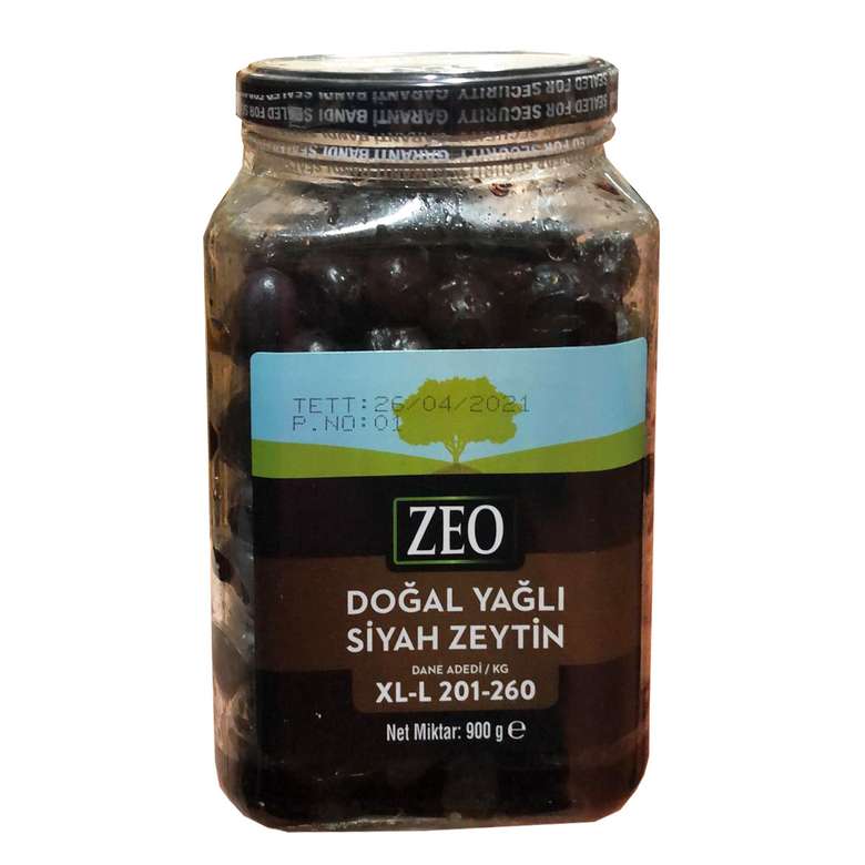 Zeo Black Olive Xl-l 900 G